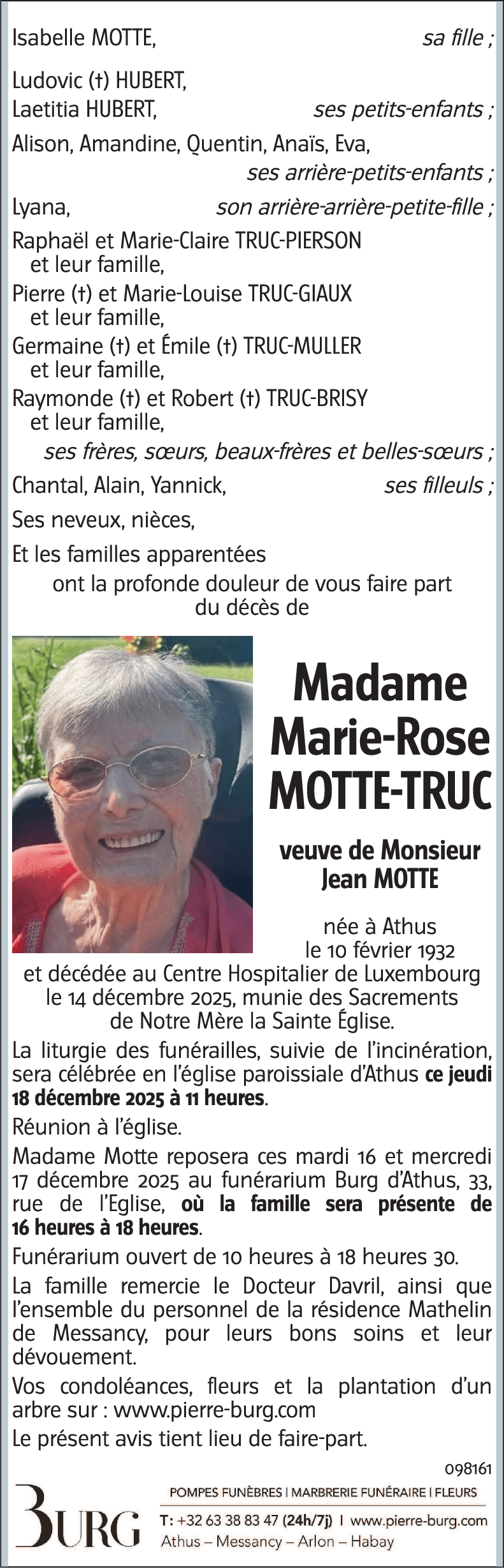 Marie-Rose TRUC