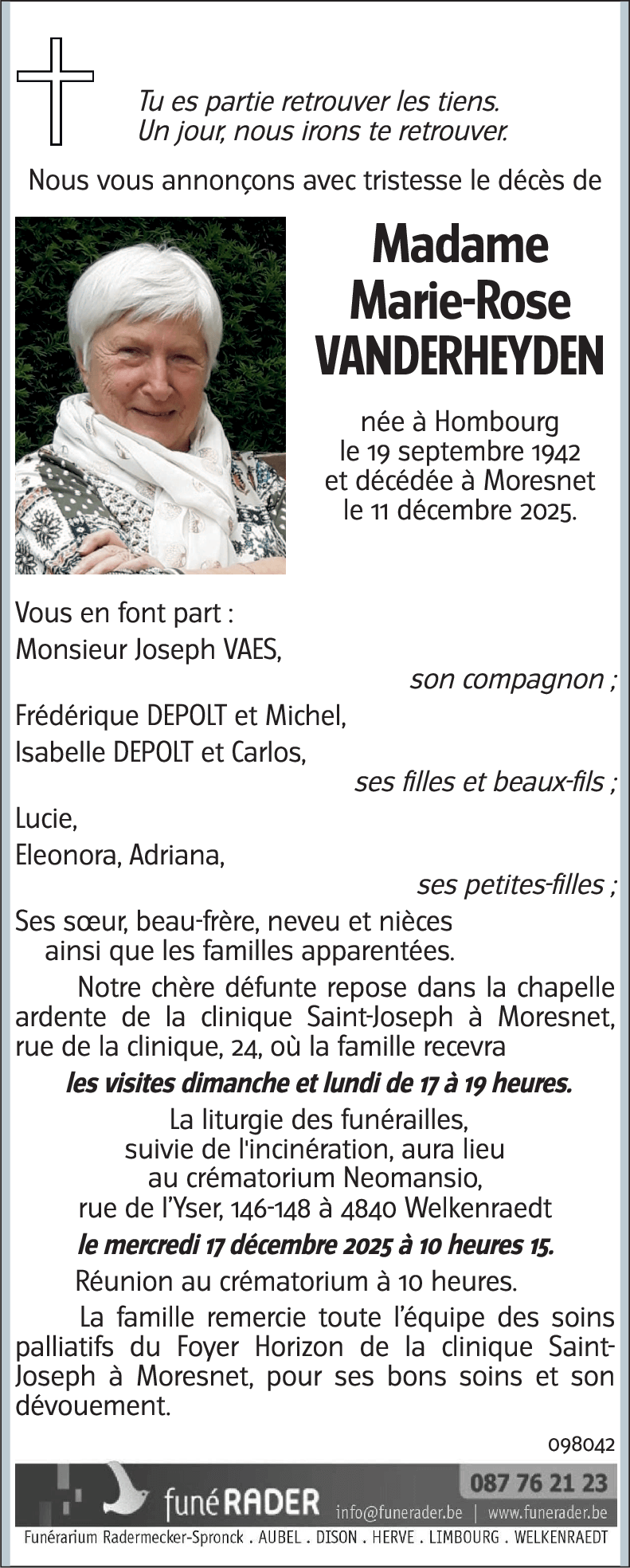 Marie-Rose Vanderheyden