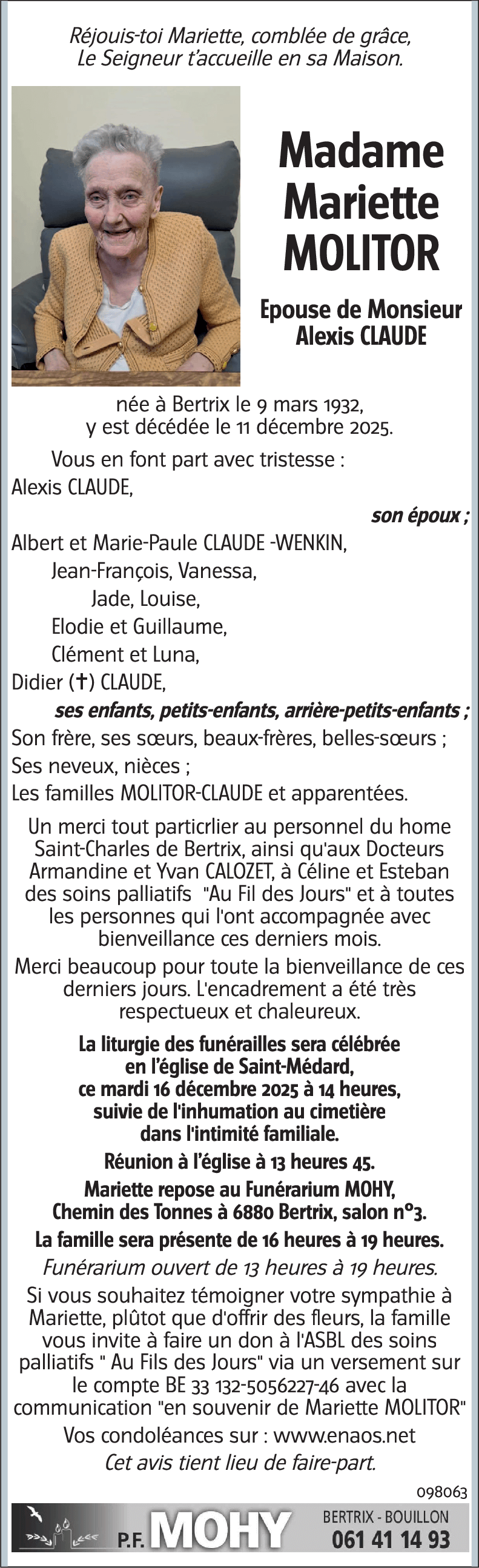 Mariette MOLITOR