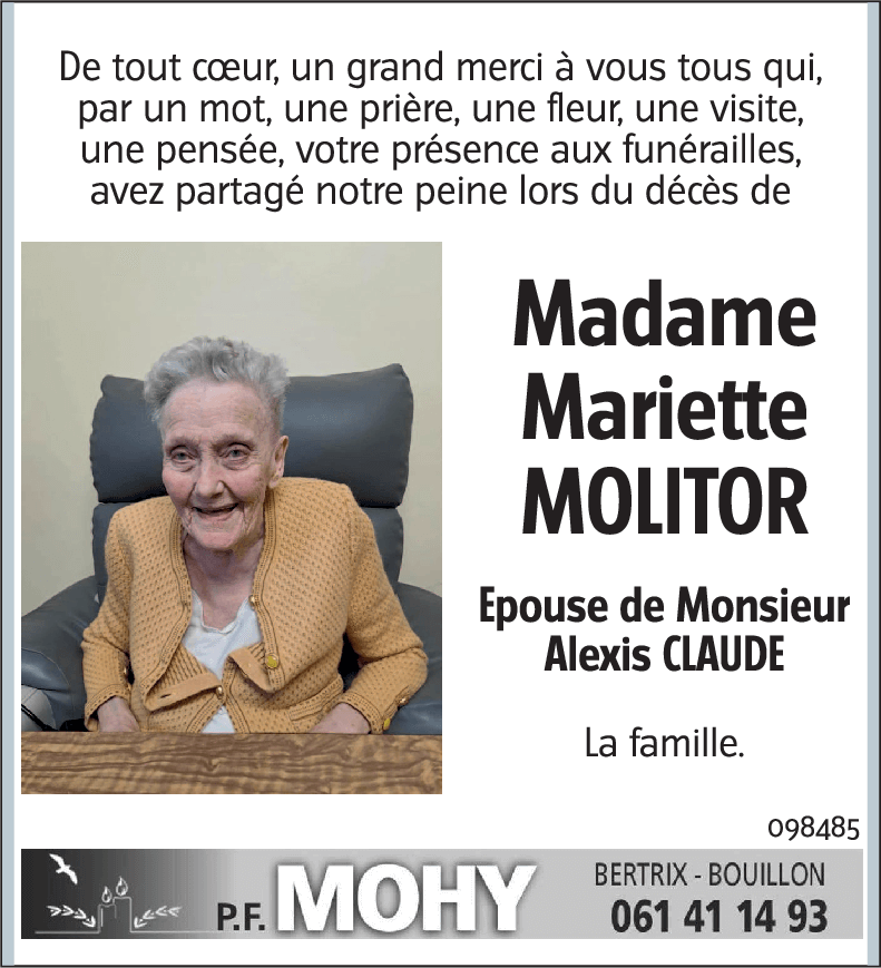 Mariette MOLITOR