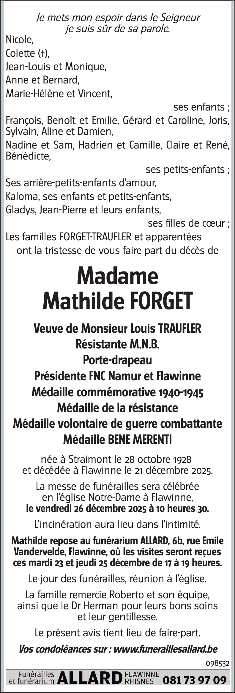 Mathilde FORGET