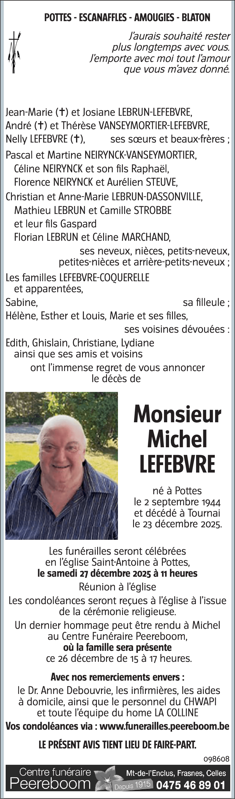 Michel LEFEBVRE