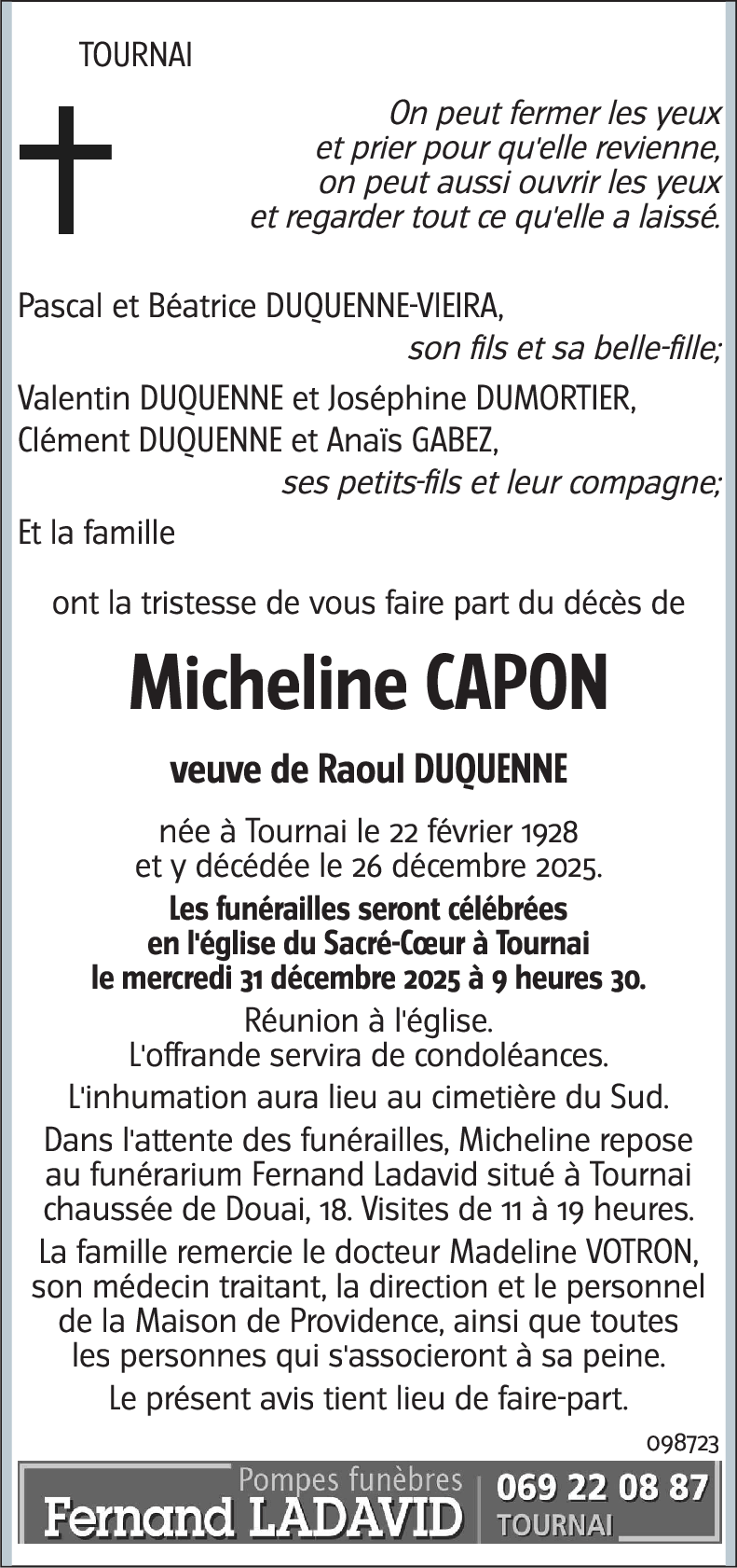 Micheline CAPON