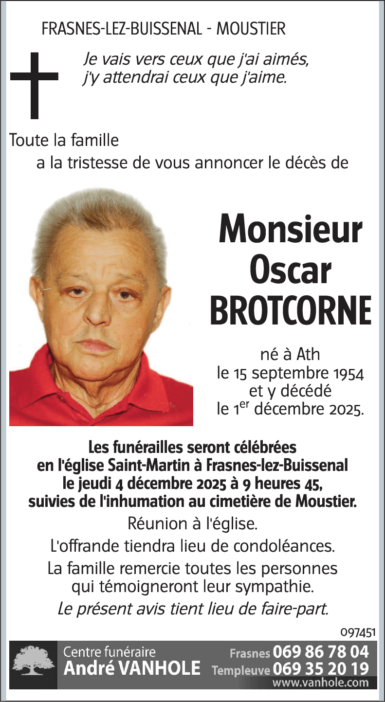 Oscar BROTCORNE