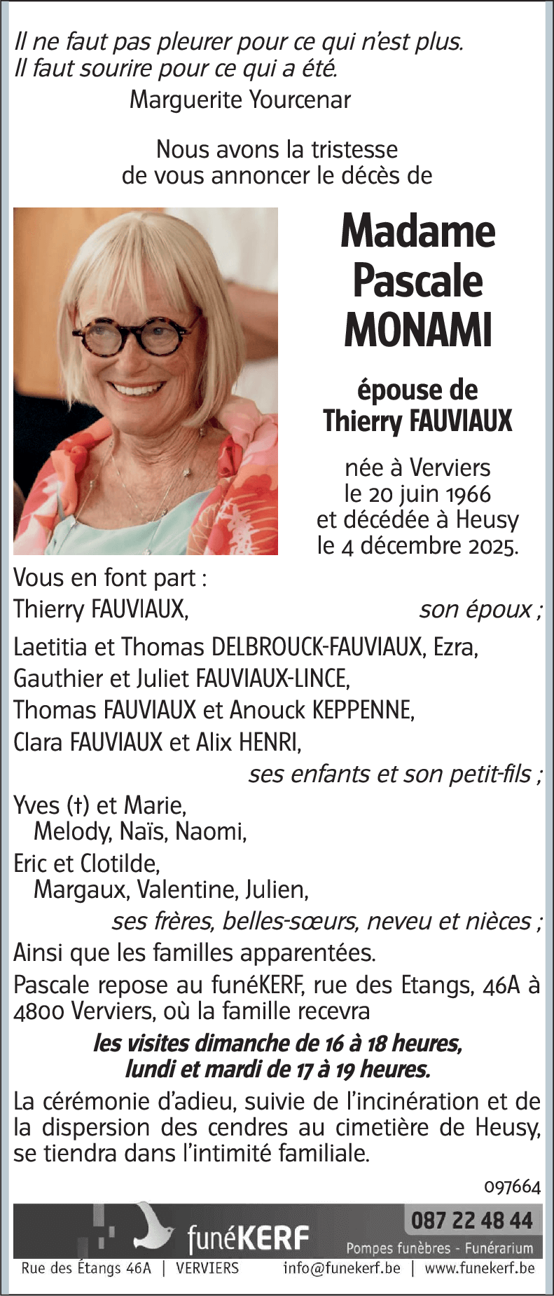 Pascale MONAMI