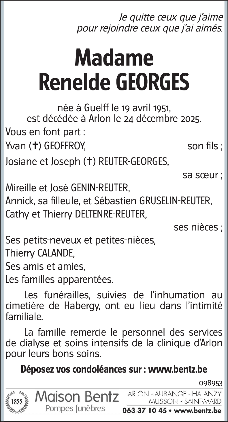 Renelde GEORGES