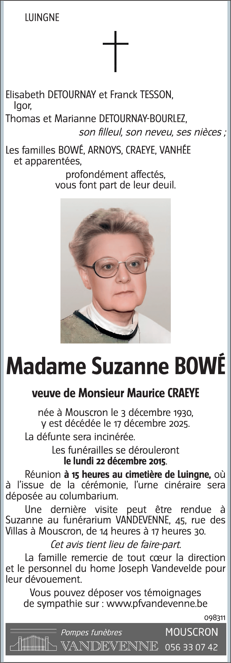 Suzanne BOWÉ