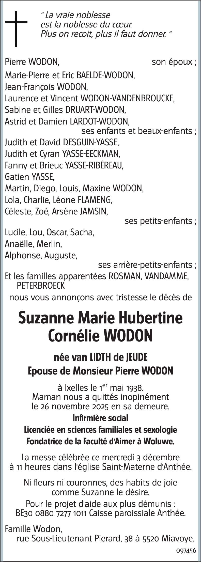 Suzanne van Lidth de Jeude