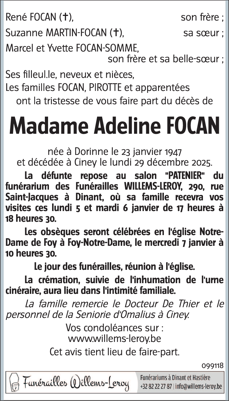 Adeline FOCAN