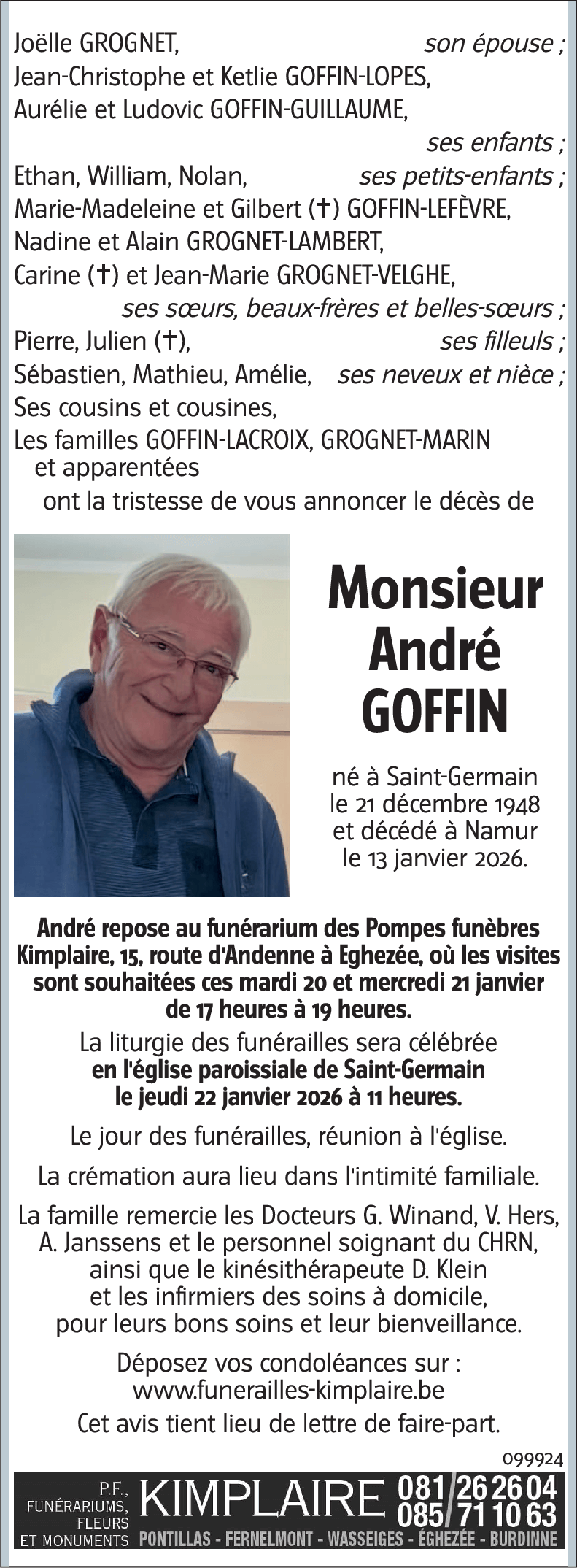 André GOFFIN