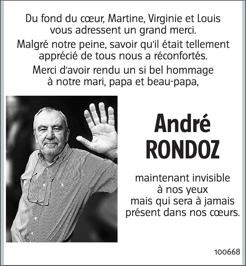 André RONDOZ