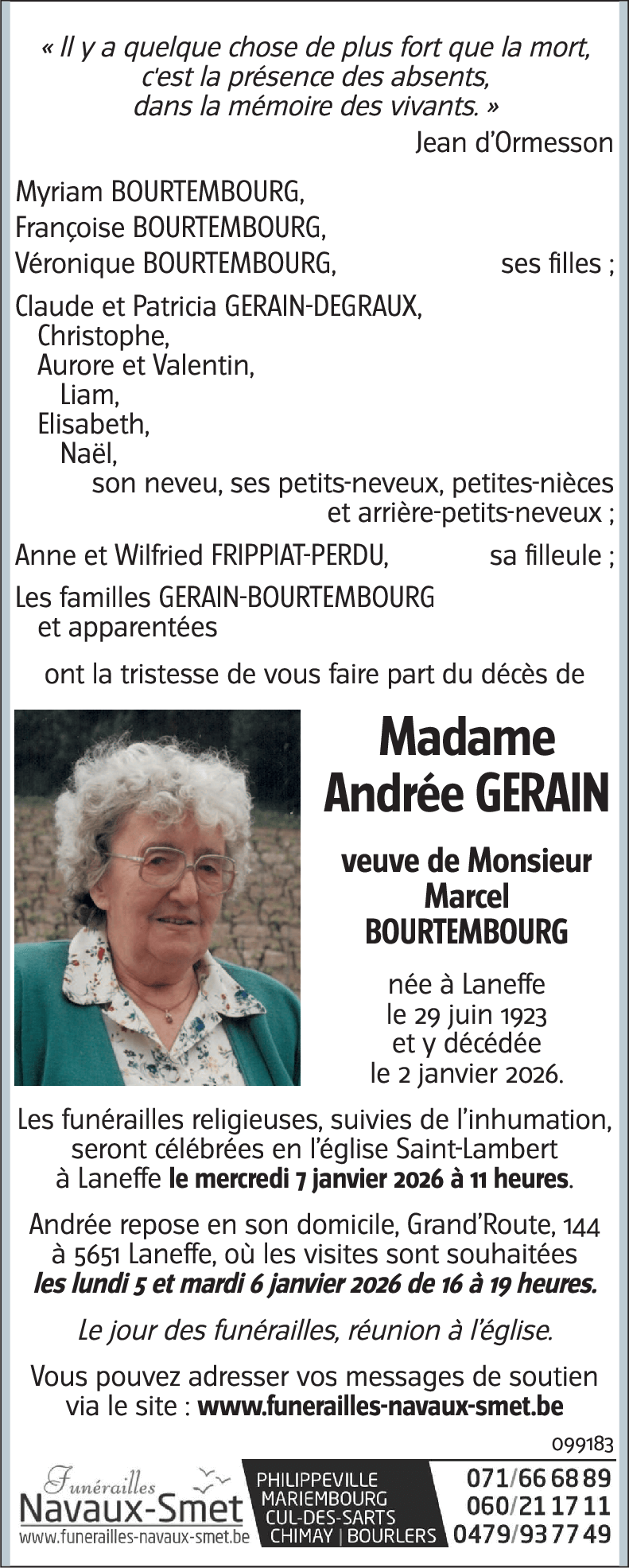 Andrée GERAIN