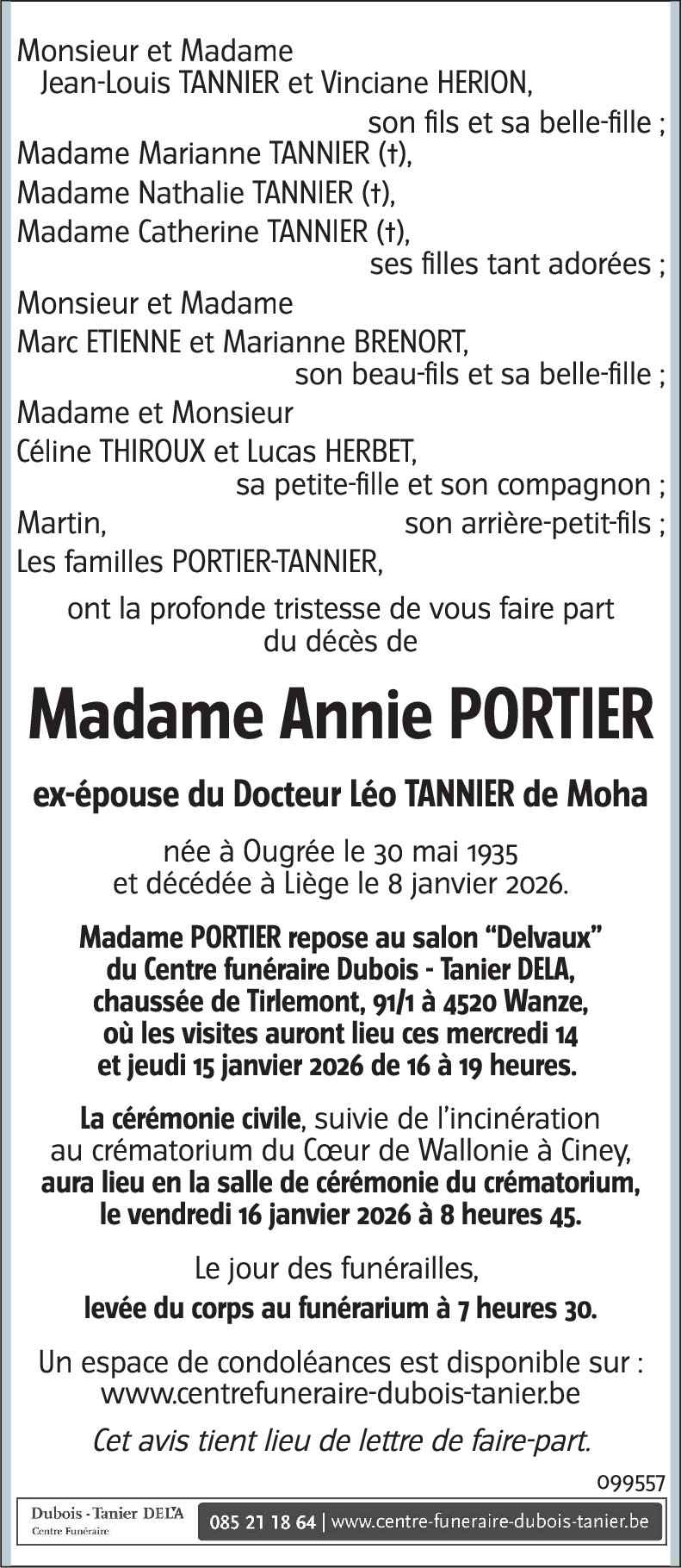 Annie PORTIER