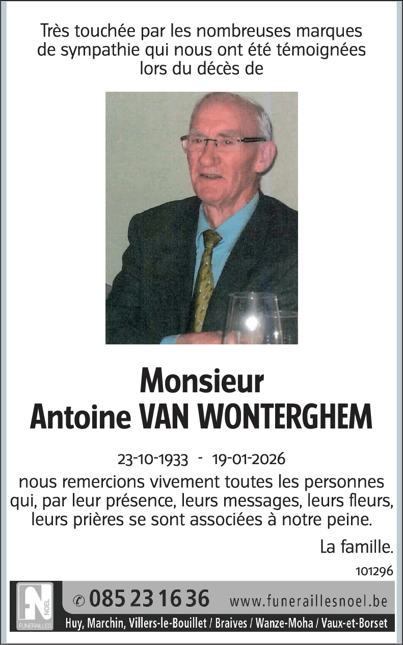 Antoine Van Wonterghem