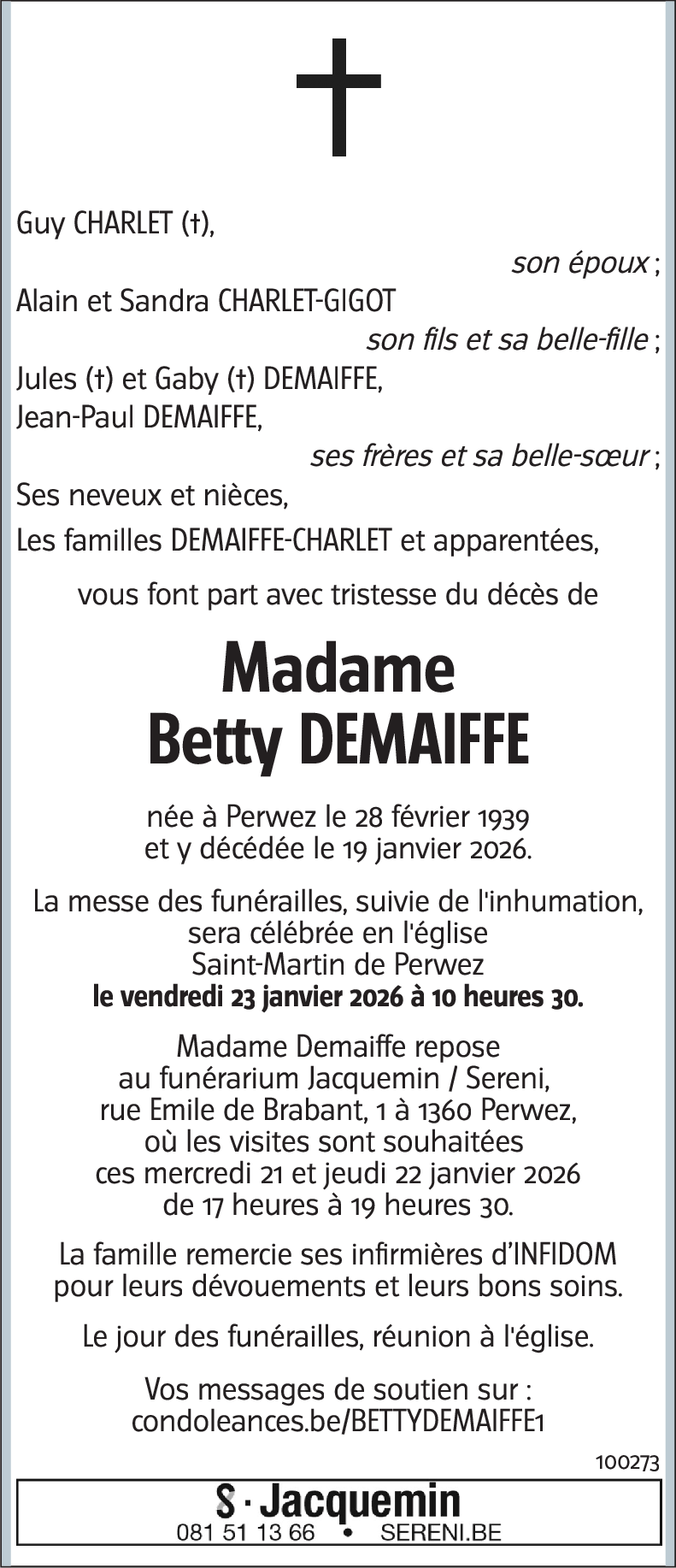 Betty Demaiffe