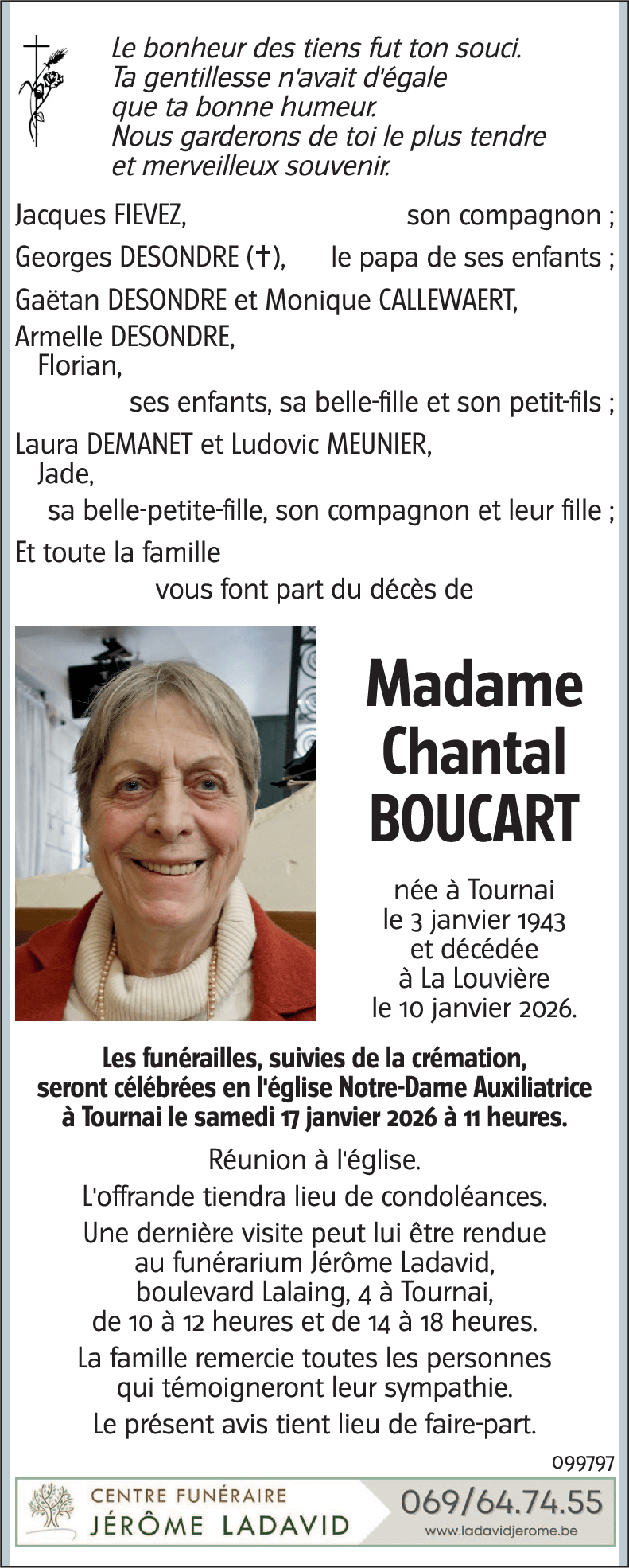 Chantal BOUCART