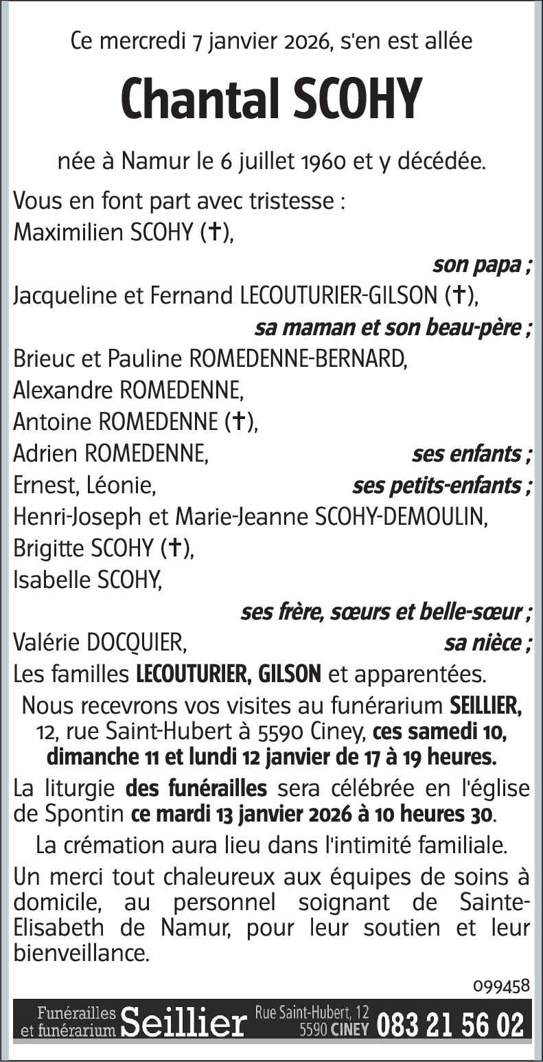 Chantal SCOHY
