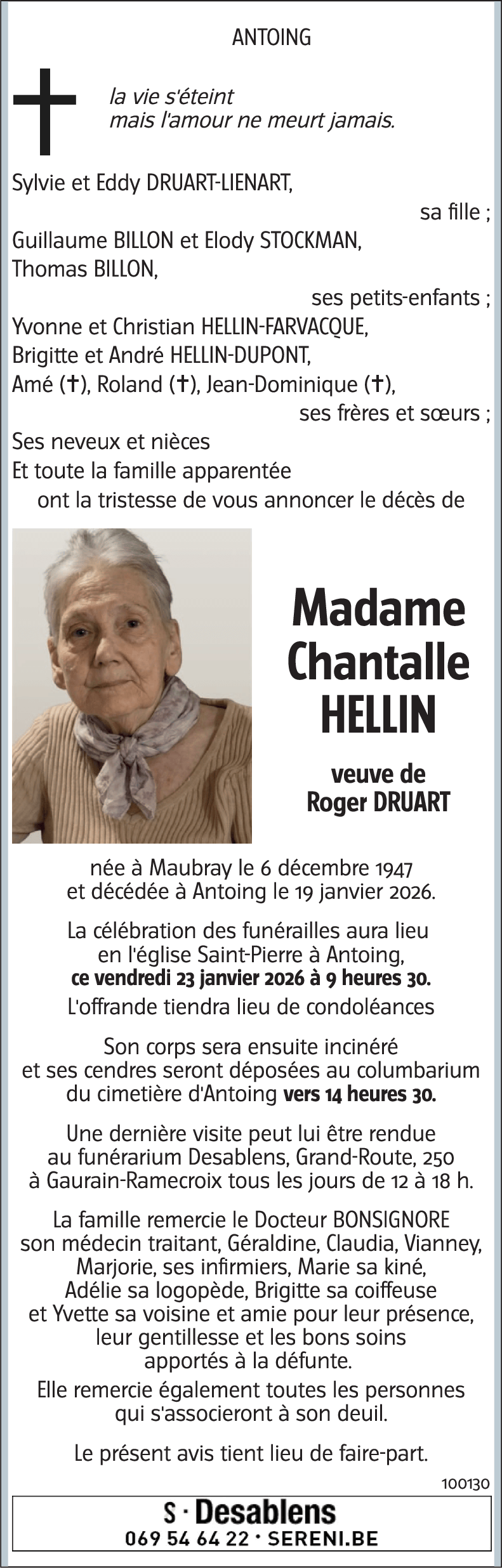 Chantalle Hellin