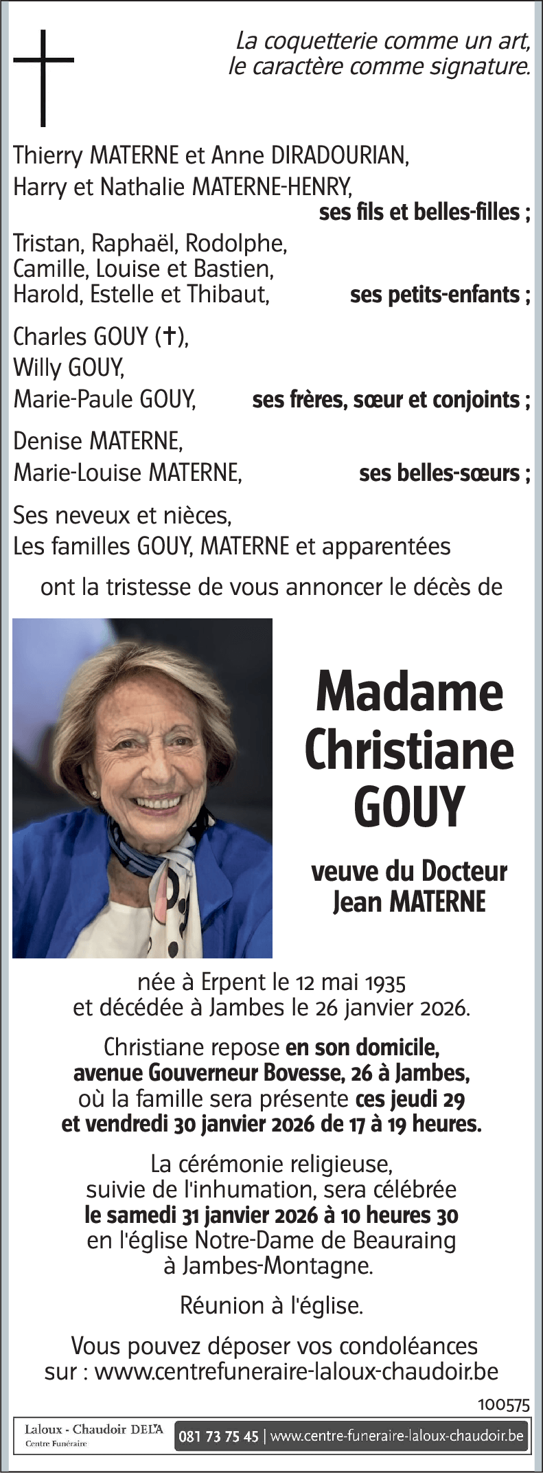 Christiane GOUY