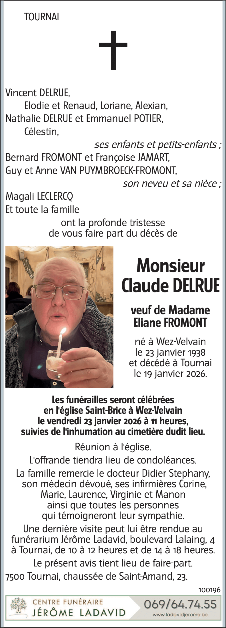 Claude DELRUE