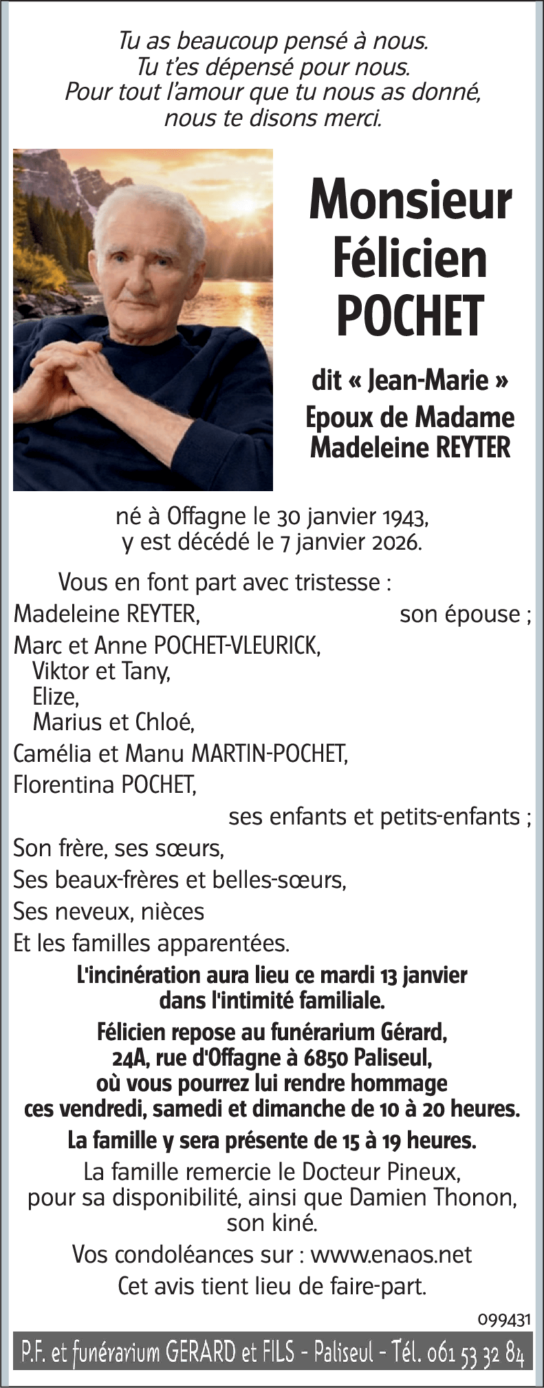 Félicien POCHET