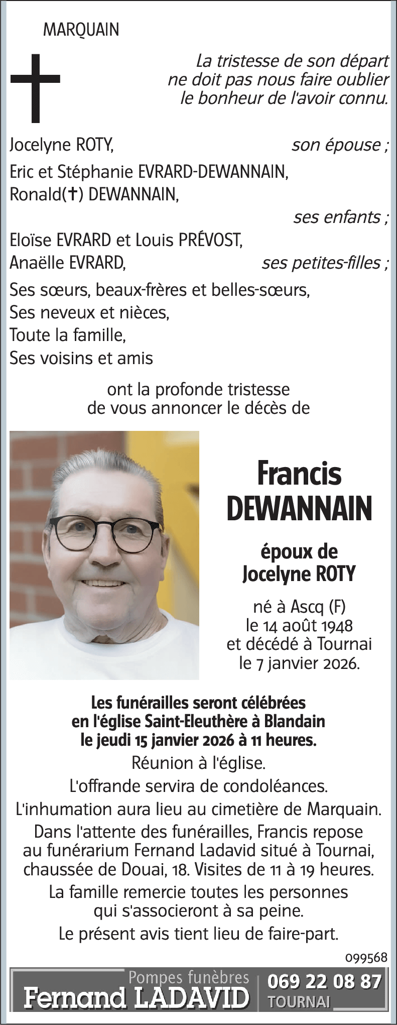 Francis DEWANNAIN
