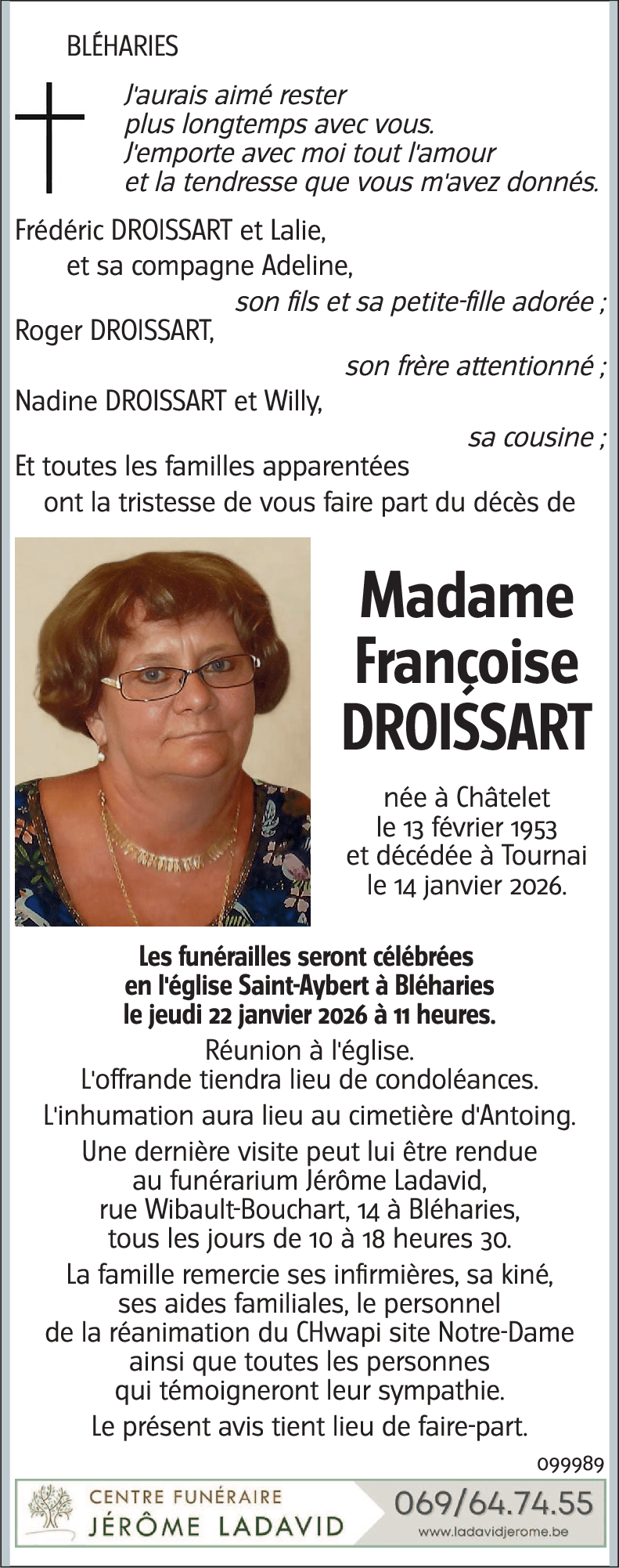 Françoise DROISSART