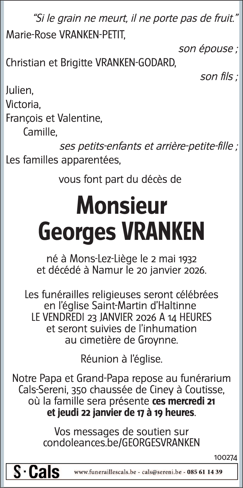 Georges Vranken