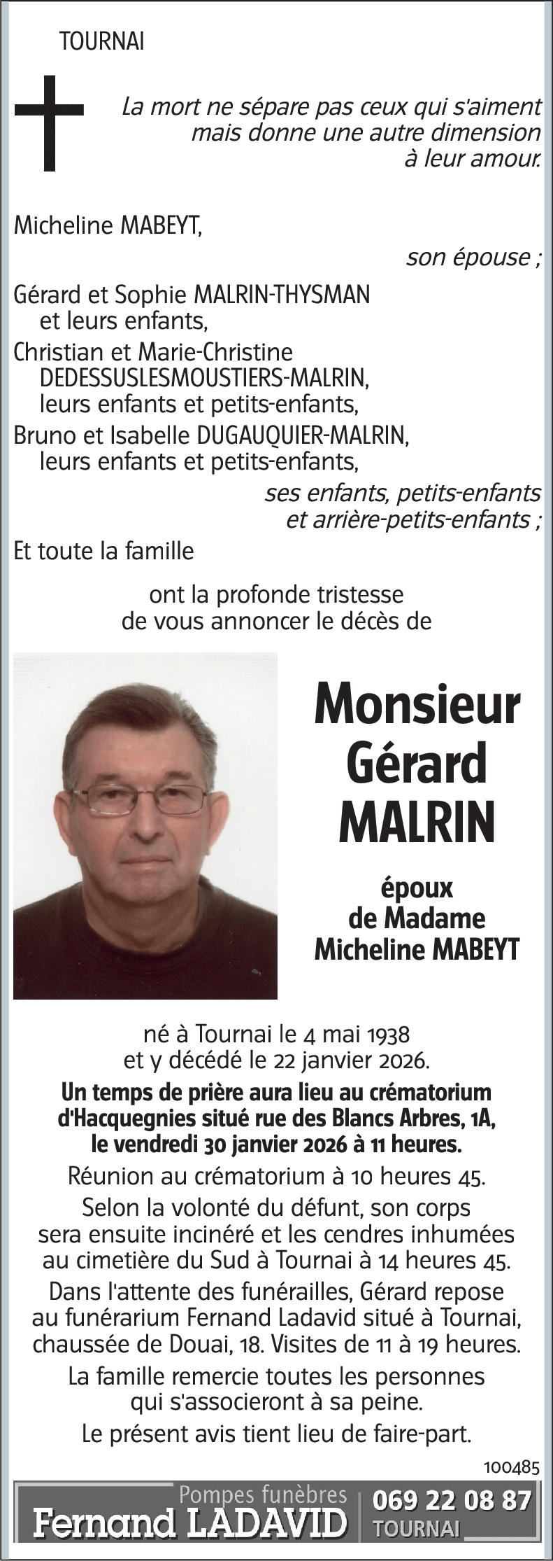 Gérard MALRIN