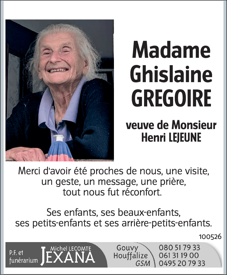 Ghislaine Grégoire