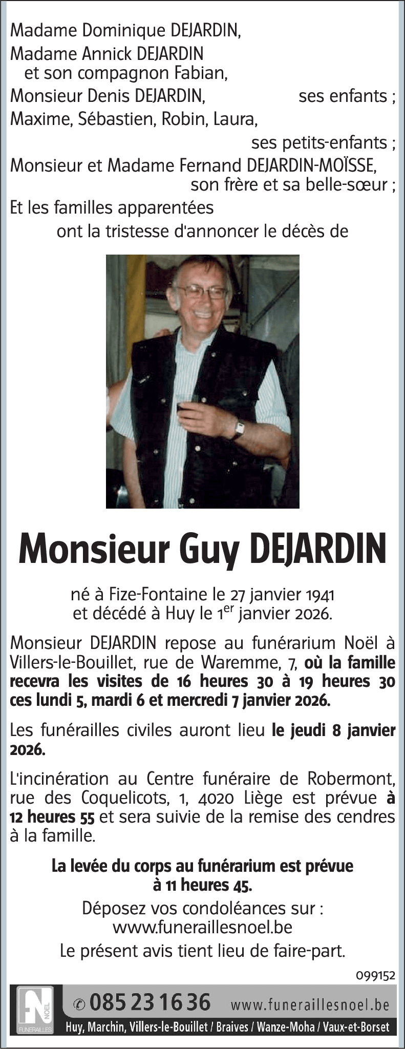 Guy DEJARDIN