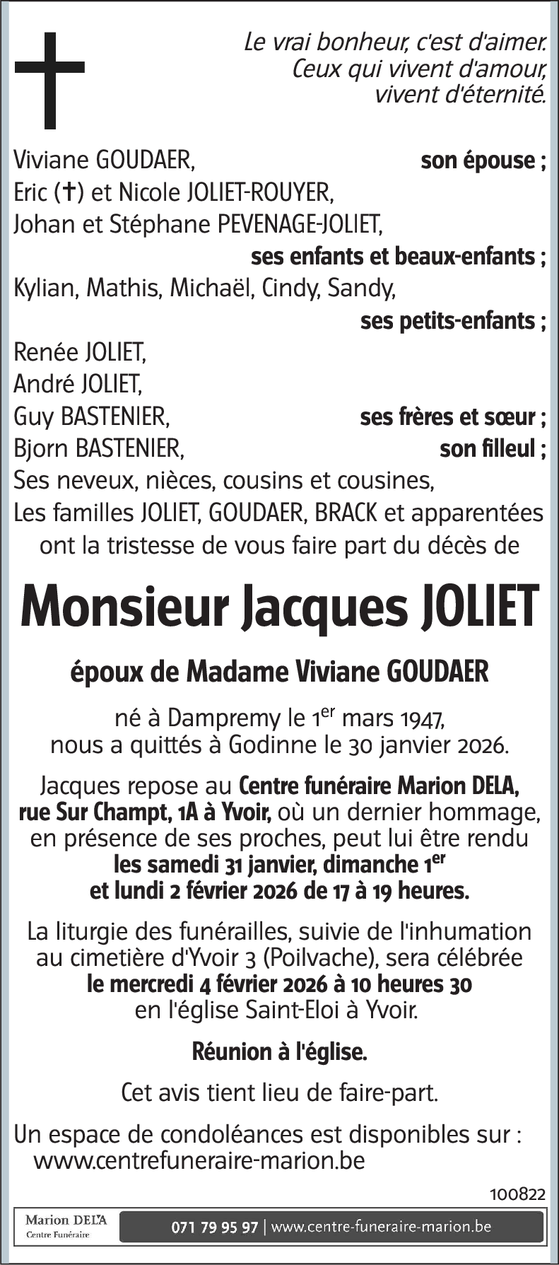 Jacques JOLIET