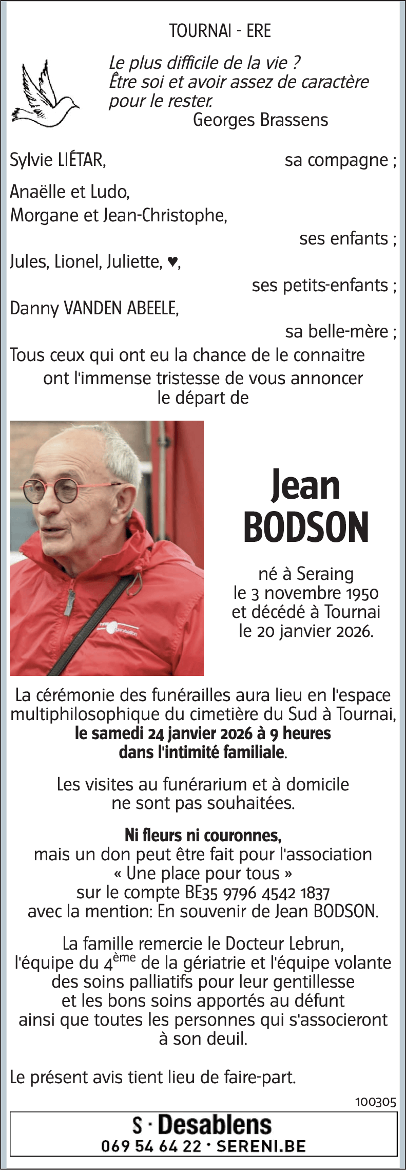 Jean BODSON