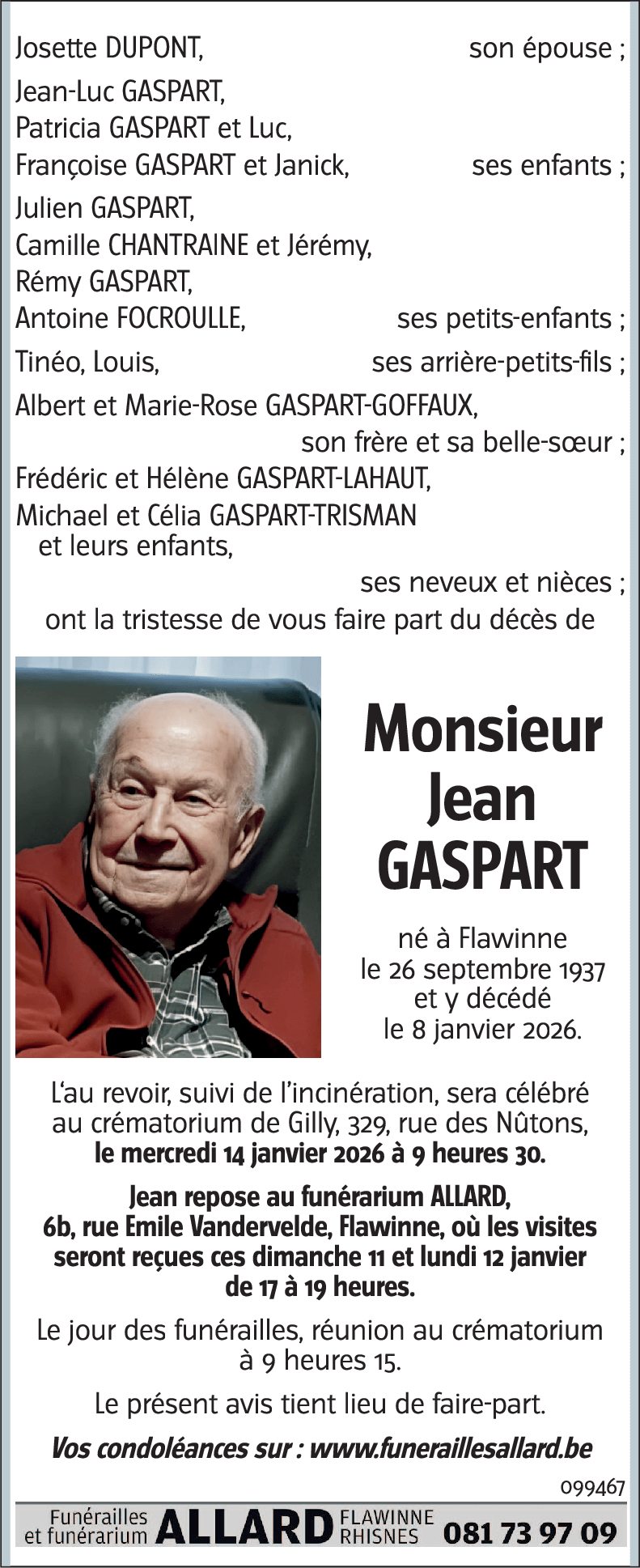 Jean GASPART