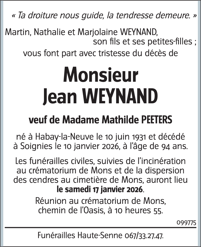Jean WEYNAND