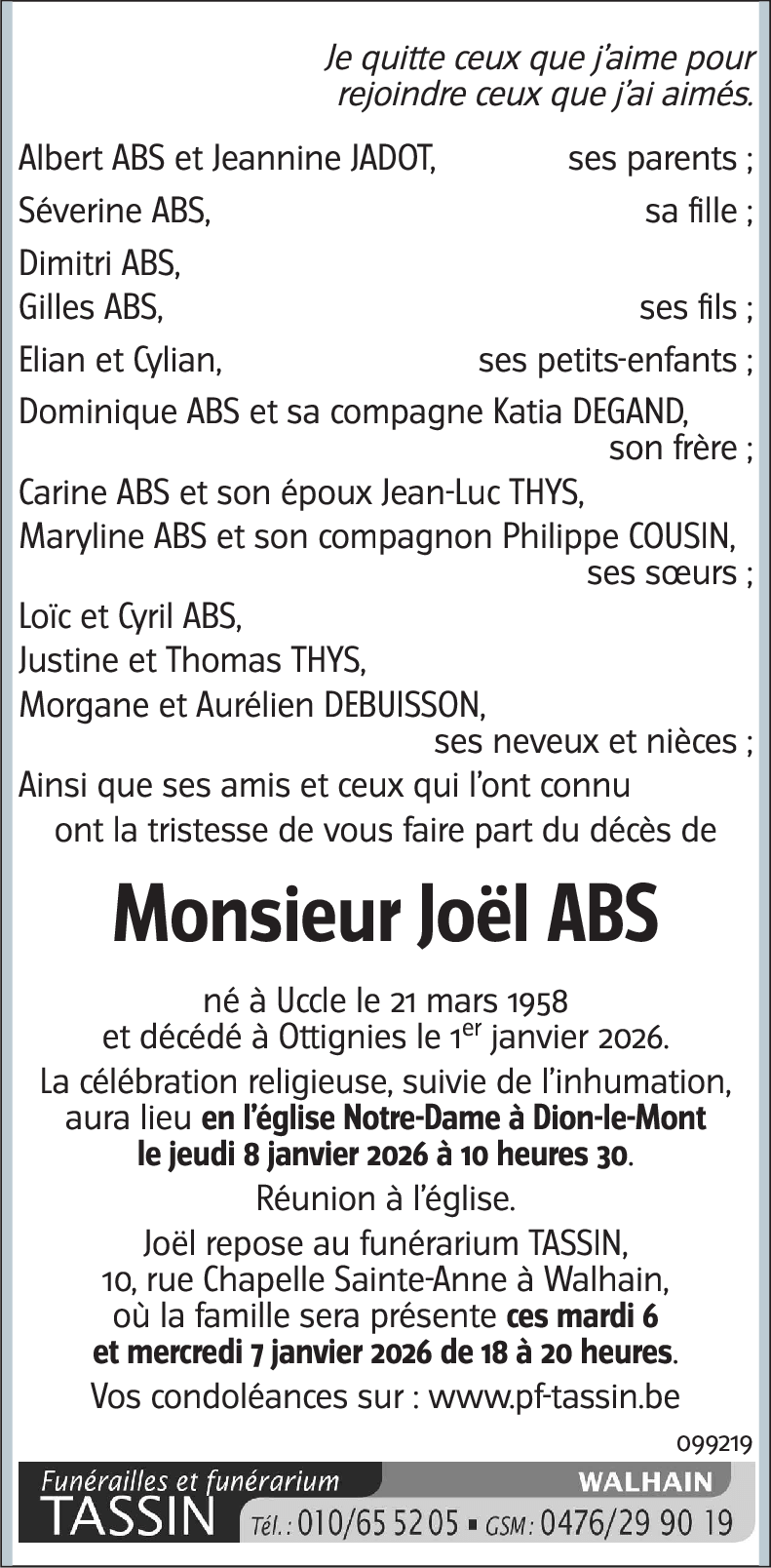 Joël ABS
