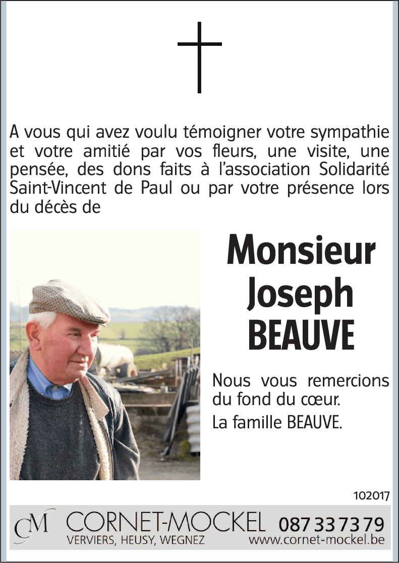 Joseph BEAUVE