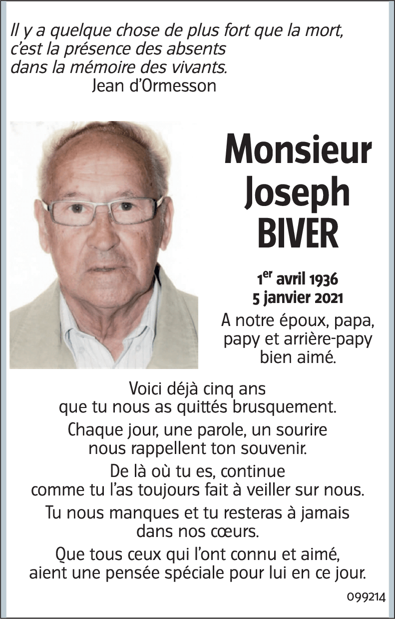 Joseph BIVER