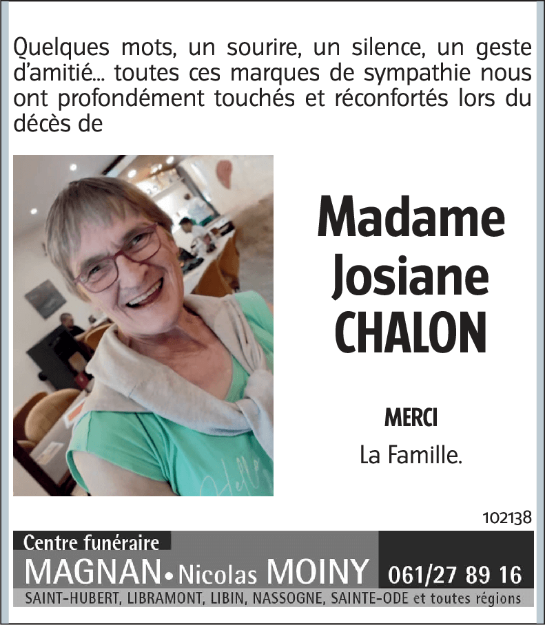 Josiane CHALON