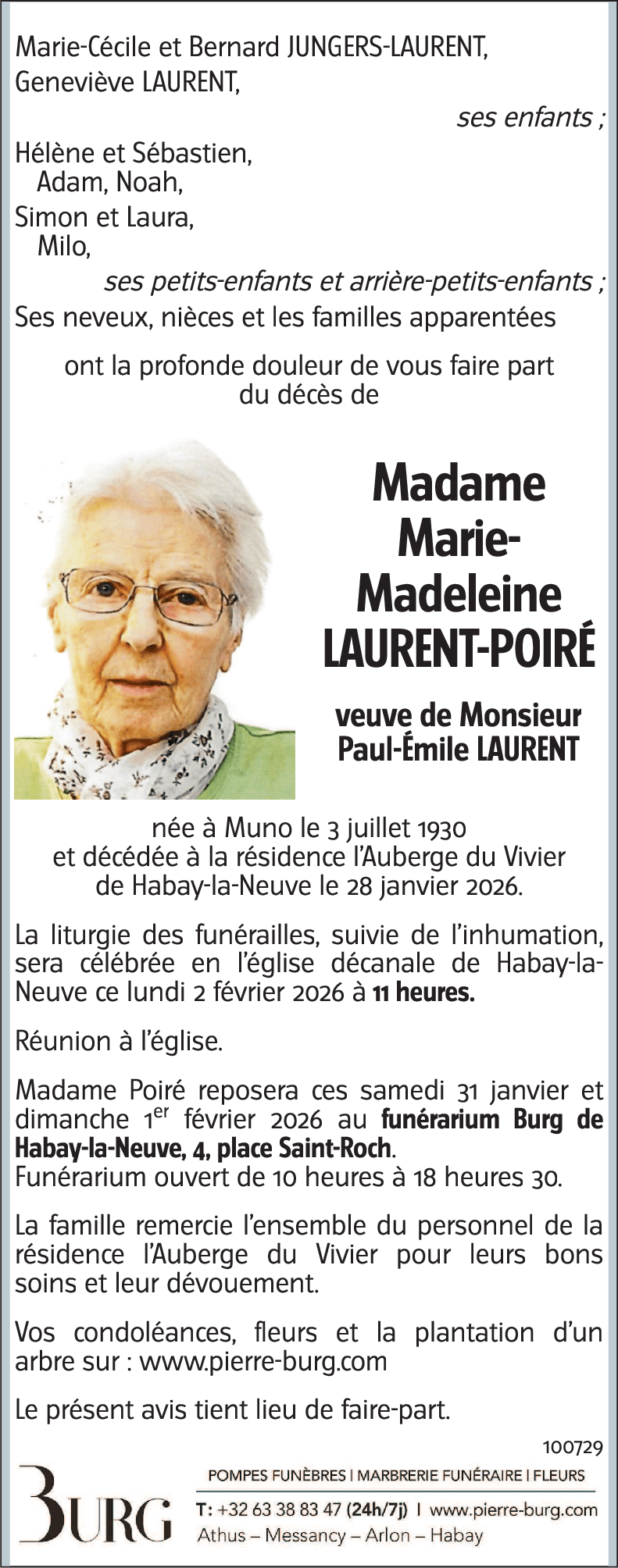 Marie-Madeleine POIRÉ
