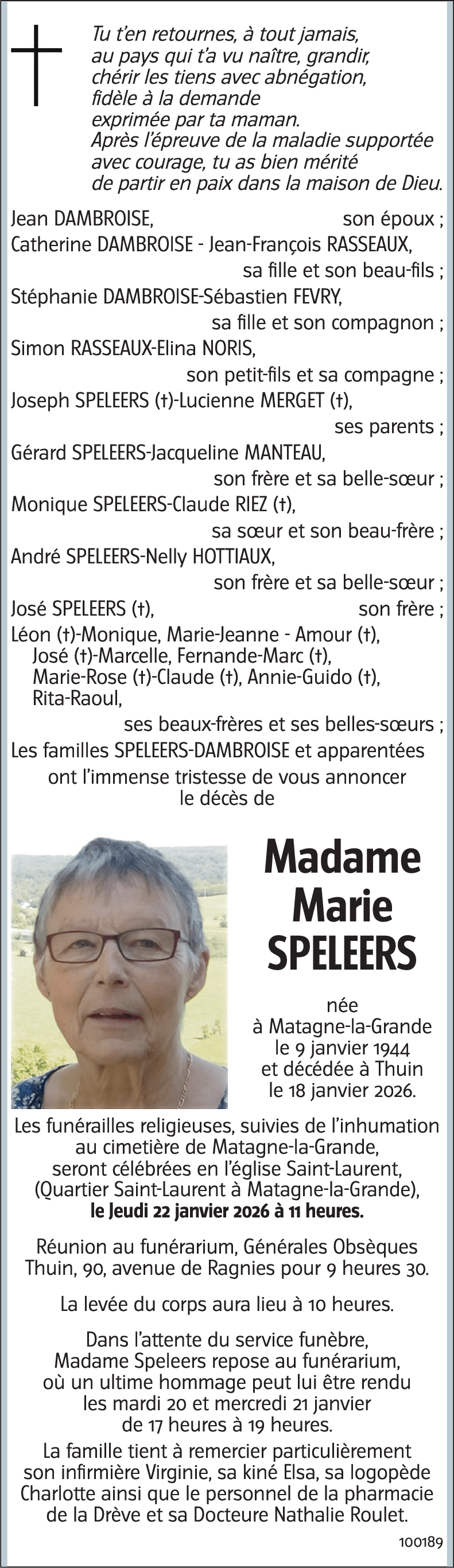 Marie SPELEERS