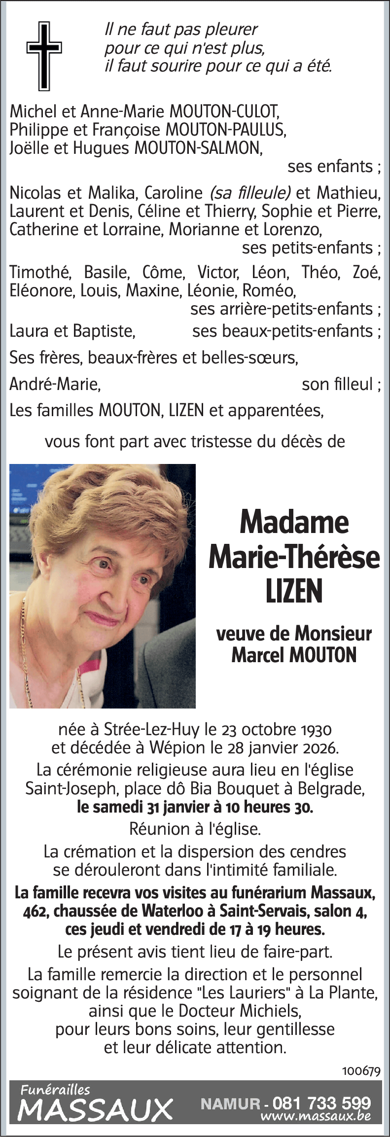 Marie-Thérèse LIZEN