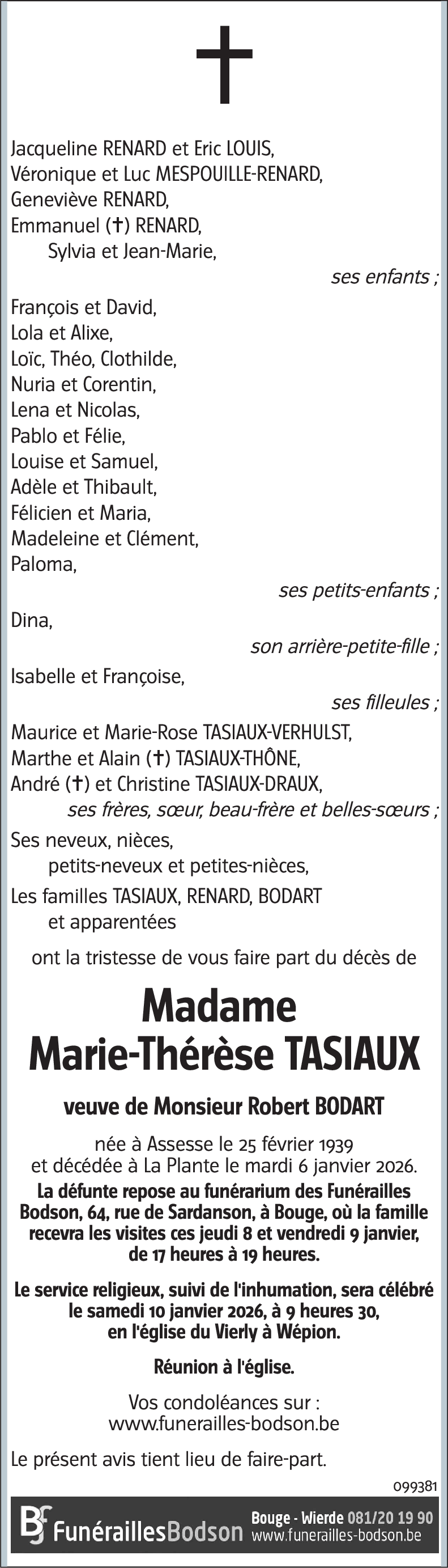 Marie-Thérèse TASIAUX