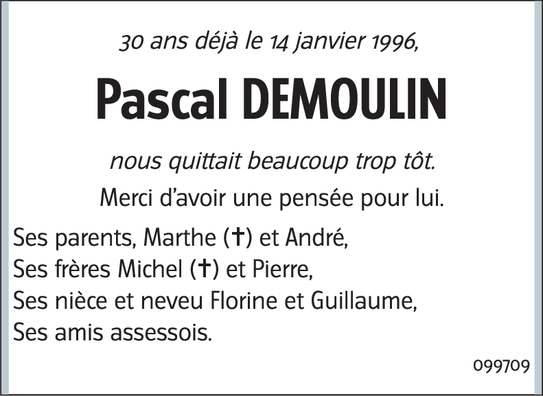 Pascal DEMOULIN