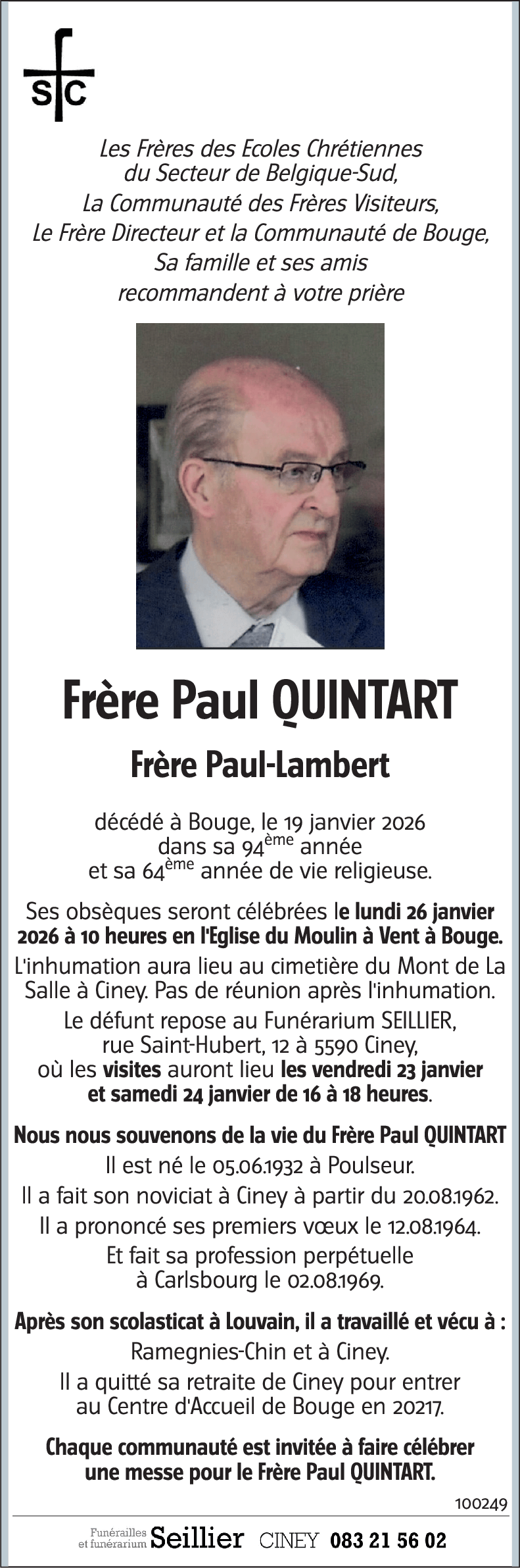 Paul QUINTART
