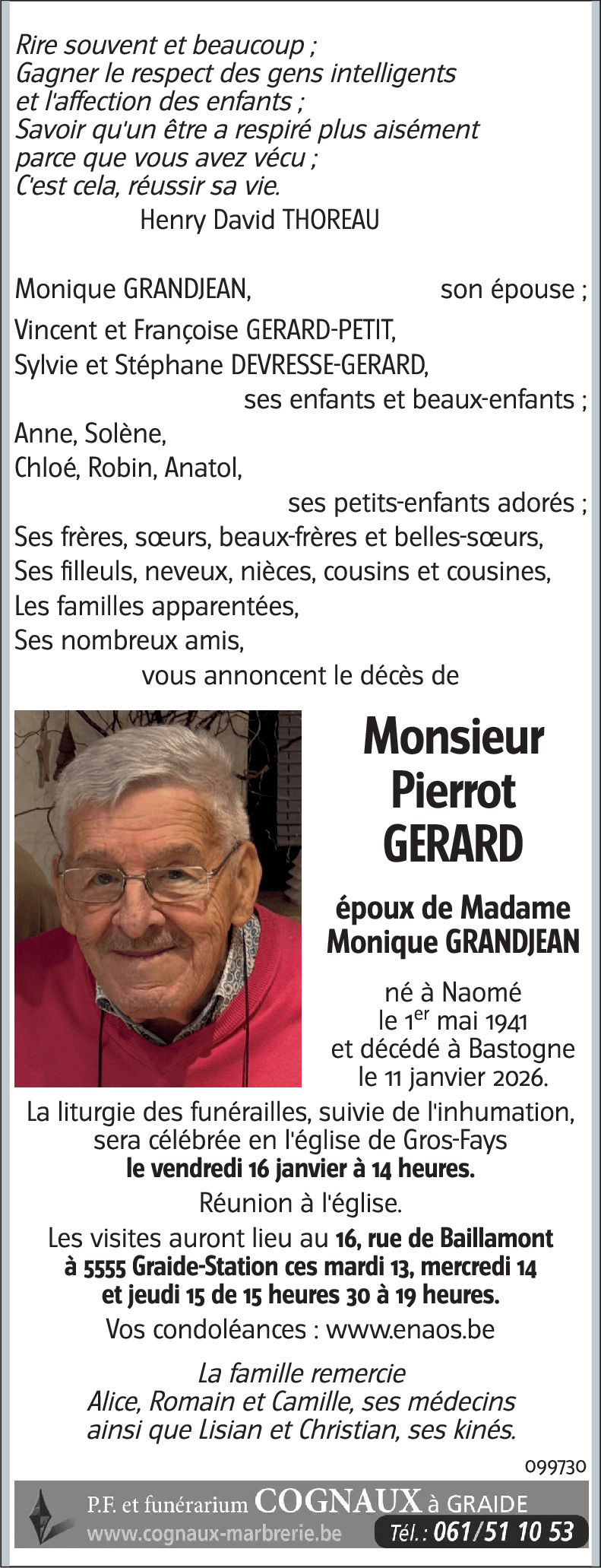 Pierrot GERARD