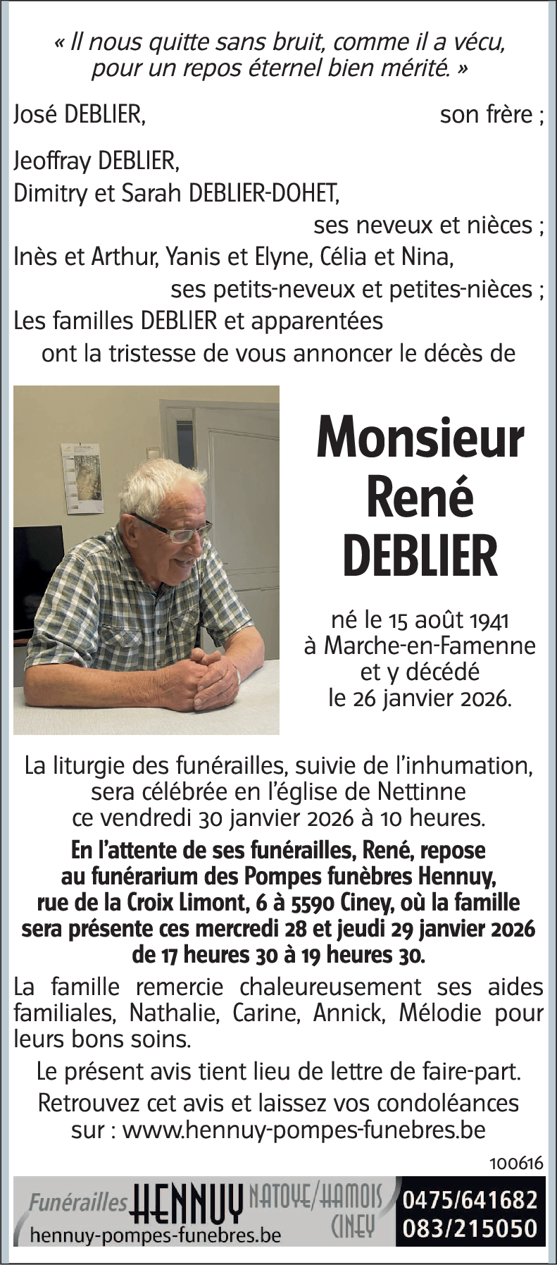 René DEBLIER