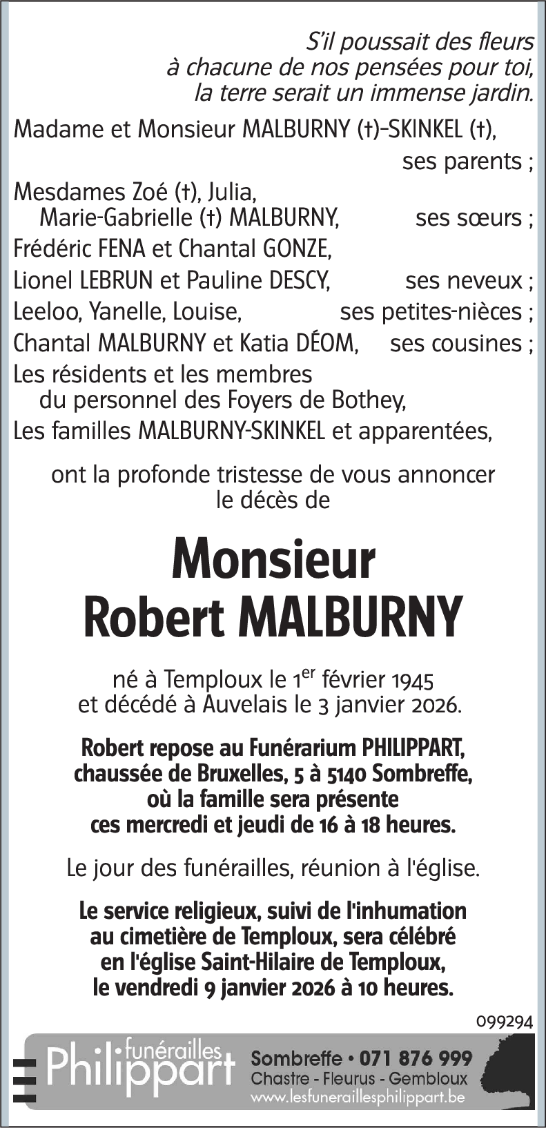 Robert MALBURNY