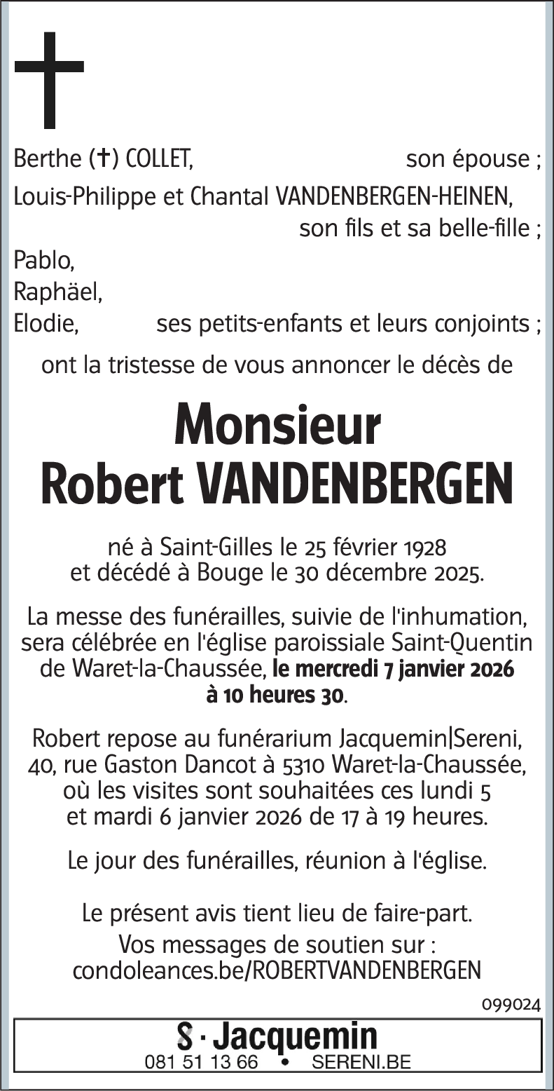 Robert VANDENBERGEN