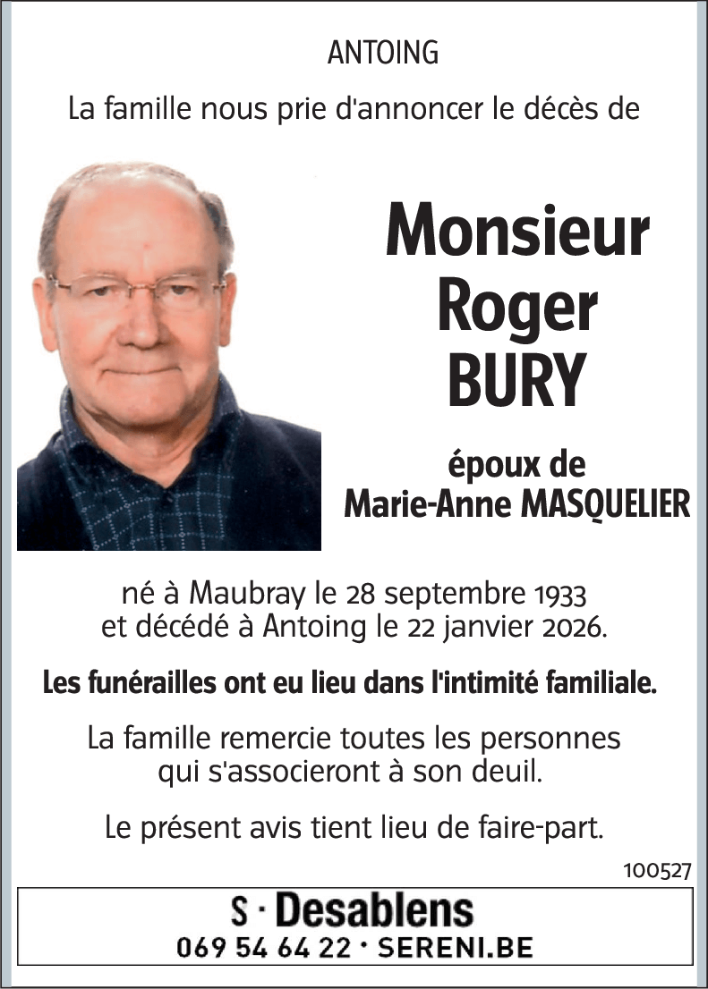 Roger Bury